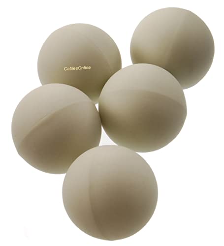 CablesOnline, 5 unidades de repuesto ratón de bola, 21,0 mm, (ms-b01 – 5)