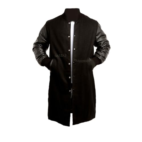 New Letterman Varsity Coats, Baseball Bomber Coats, Long Letterman Coat Jackets, Warm Wool Long Coat