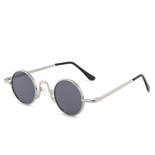 Retro Small Round Sunglasses for Men Women Vintage Style Sun Glasses