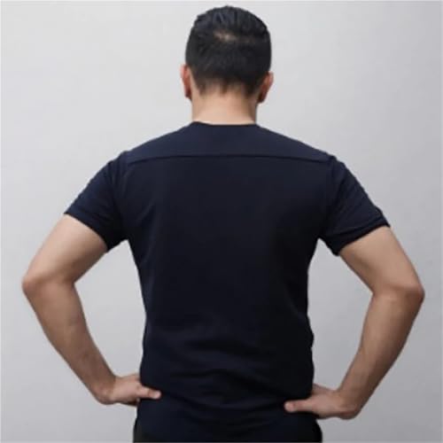 Miniatura 5 de Healbyble Camiseta Anti-Puñaladas Mt800 De Nivel 4 For Autodefensa Contra Cuchillos, Resistente A Cortes Y Puñaladas. Protección Corporal Seguridad A Prueba,Más Duradero 2xl