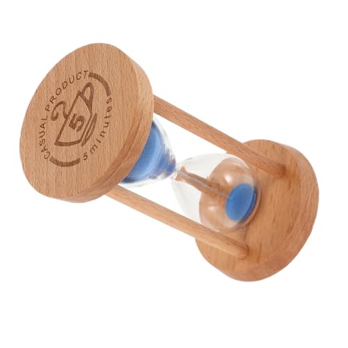 Ipetboom Minuteur Sablier Bois pour Brossage Garçon Fille Minuterie Interactive Sécurisée pour Maison Sablier Décoratif Éducatif