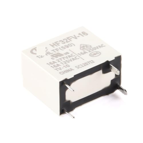 Relé 4P 12VDC 24VDC HF32FV-16-24-HTF interruptor circuito PCB 3