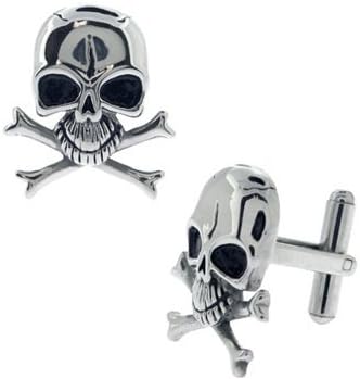 Skull Cufflinks for Men