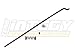 Integy RC Model BAJ026SILVER Replacement Part I for Baja Front Brake Kit V2 T6836