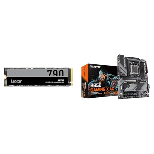 Image of Lexar 2TB 7400MB /s Read 6500MB /s Write NM790 M.2 SSD and GIGABYTE B650 Gaming X AX Motherboard Bundle