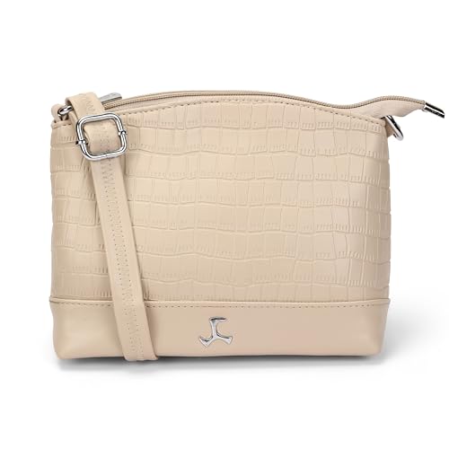 Image of Mochi Women Casual Faux leather Soft Body Zipper closure Solid Sling Bag