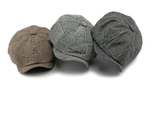 Béret pour hommes contre la fraîcheur d'automne style rétro