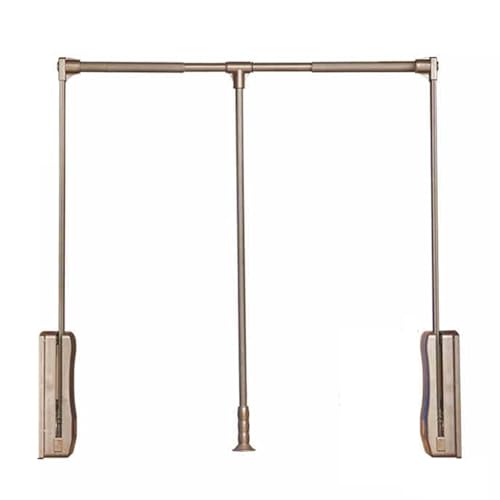 Tringle de penderie rétractable double effet charge lourde 66 LB