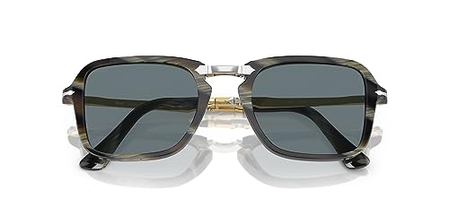 Image of Persol mens Po3330s Rectangular Sunglasses
