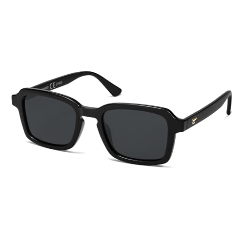 Image of VANLINKER Polarized Trendy Square Sunglasses for Women Men 2026 Retro Chic Cute Shades VL9849