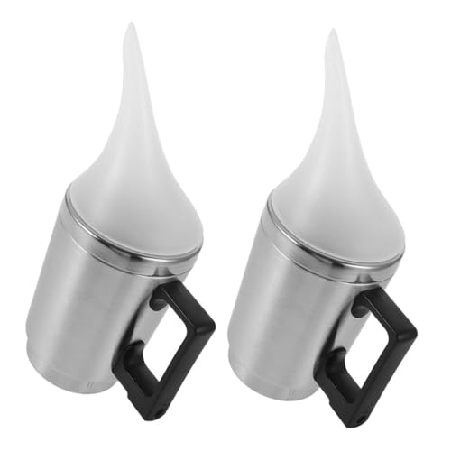 MUCKLILY 2pcs Automotive Headlight Restoration Atomizing Cup Kit Efficient Lens Repair Tool for Quick and Headlight Renovation Professional Equipment for Dual Restoration