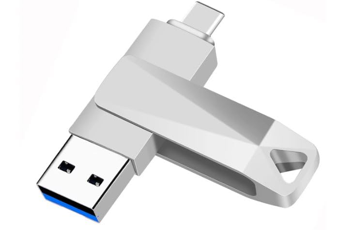 USB Flash Drive 512GB Storage USB 3.2 High Speed Transfer Metal Waterproof Design
