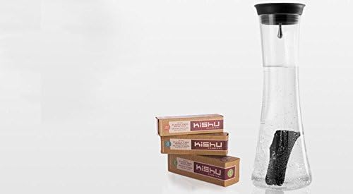 Kishu Charcoal Regular size for Pitchers. The finest form of activated charcoal. Fits in any pitcher. Made by Japanese artisans. The simple, green way to filter water.