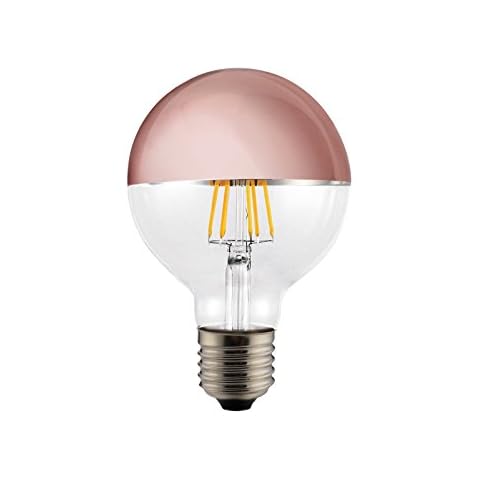 Bombilla LED CristalRecord Vintage Cobre Transparente Cover