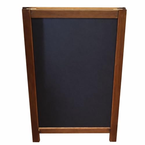 PIZARRA CABALLETE ALTURA 85 CM TABLERO 68 X 48 CMVálido para rotulador de tiza líquida y tiza convencional. 2 CARAS (tablero negro)