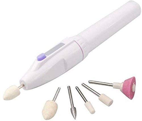 ROMILAS 5 In 1 Nail Trimming Kit Salon Shaper Art Tip Electric Nails Machine Kit Grooming Gel Tip Pedicure Automatic Manicure Sets Nail Polish Art Kits.(multicolor)-picture-49