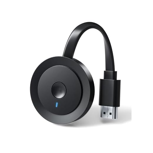 Adaptador de tela sem fio 4K 1080P, streaming PPT, filmes, música do i-Phone, tablet, i-Pad, laptop, PC para TV, projetor, monitor - Dongle de espelhamento de tela HDMI sem fio - Suporta