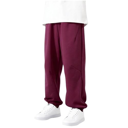 Boys Baggy Sweatpants Kids Joggers Pant Casual Sweat Pants Cinch Bottom Sports Trousers Trendy School Uniform Pants