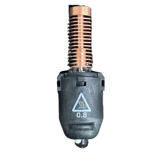 3d Printer Nozzle Assembly ,Compatible With Flashforge Adventurer 5M Hotend 0.25mm/0.4mm/0.6mm/0.8mm(0.8 Nozzle)