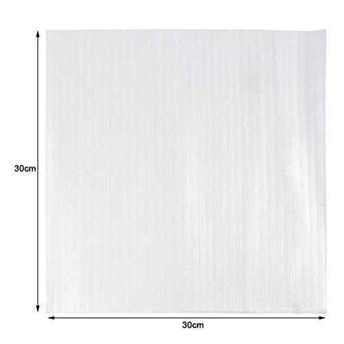 Fogli in Poliuretano Espanso Schiuma 50 Pz, 30x30x0.2 cm per Imballaggio Spedizioni Trasloco Oggetti Fragili
