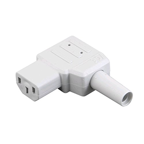 Preisvergleich Produktbild Unbekannt Kaltgeräte Winkelkupplung, Weiß