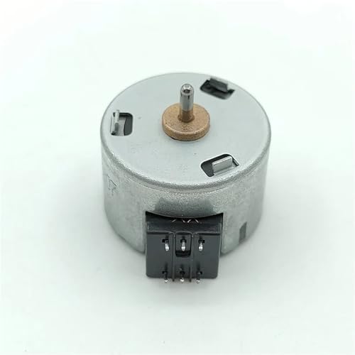 Moteur pas à pas d'angle 18 degrés rond avec axe de 2 mm pour micro-mécanisme - 4