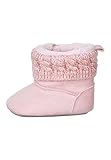 PRAKTISCHE DETAILS - Baby Schuhe Mid-Top Babyschuh mit Kunststoff Sohle rutschfest und Klettverschluss - schützen kleine Füße bei jeder Aktivität