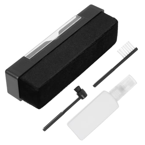 UTHCLO Cepillo Limpiador para Discos de Vinilo y CD de Limpieza Antiestático Kit para Proteger Sonido y Brillo de Vinilos