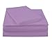 NC Home Fashions EHF ultra soft microfiber solid sheet set, Twin XL, Lupine