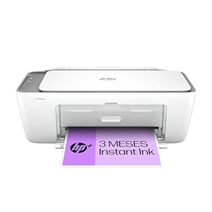 HP DeskJet 2820e – Impresora Multifunción, 3 meses de impresión Instant Ink con HP+