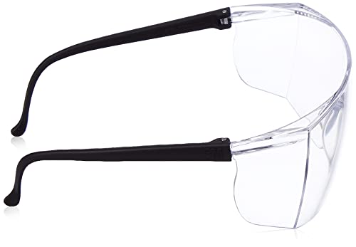 3M 1709IN Safety Goggles Hard Coat Eye Protector Anti Pollution Eyewear For Multipurpose Use In Riding Motorcycle, Construction, Clear Transparent Goggles (Pack of 2)