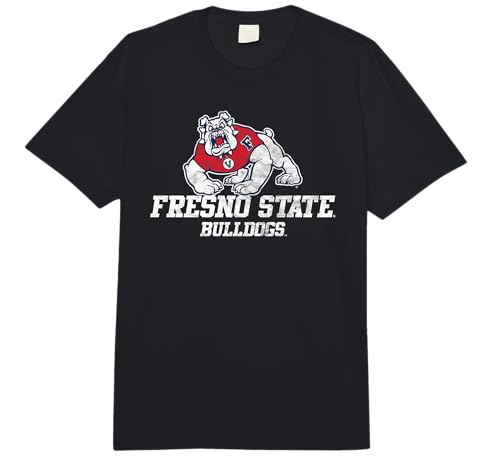 Fresno State University Bulldogs Large Comfort Colors Adult Heavyweight T-Shirt