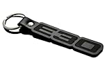 Boostnatics Leather Keychain for E30 Key Fob Keyring