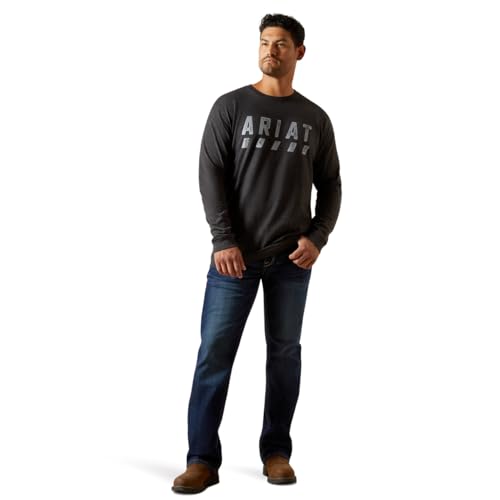 Image of ARIAT Men's Rebar Cotton Strong Logo Short Sleeve T-Shirt