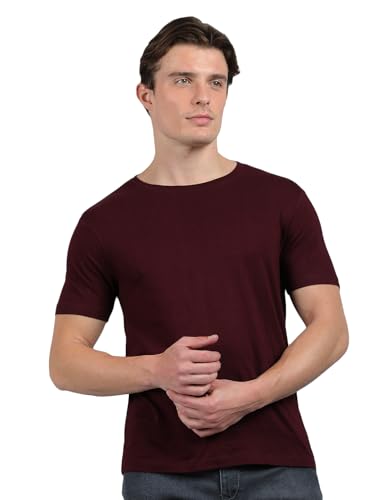 Image of Dollar Pack of 1 Cotton Solid Men Tshirt