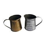 Pot de fleurs en métal : design créatif et original, idéal pour la décoration de bureau ou de jardin