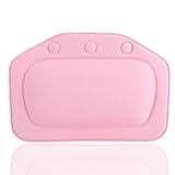 Matériau : cet oreiller de baignoire est doté de ventouses et fabriqué à partir de matériau PVC, de dureté modérée, élégant et confortable. Oreiller de bain L'oreiller de baignoire de luxe permet à votre tête et à votre cou d'être complètement détendus lorsque vous prenez un bain ou un spa
