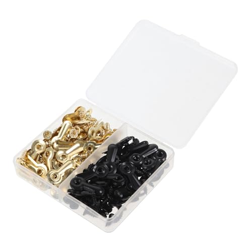 Image of PRETYZOOM 240pcs Frame Picture Turn Button Fasteners Screws Photo Frame Hardware Backing Clips for Easy Installation and Removal of Pictures