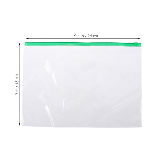 Bolsa de archivo A5 transparente para proteger documentos contra manchas de aceite 2