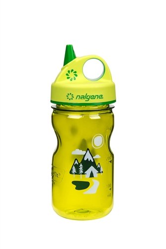 Nalgene Kids / Children's Grip-n-Gulp - Green Trail - //coolthings.us
