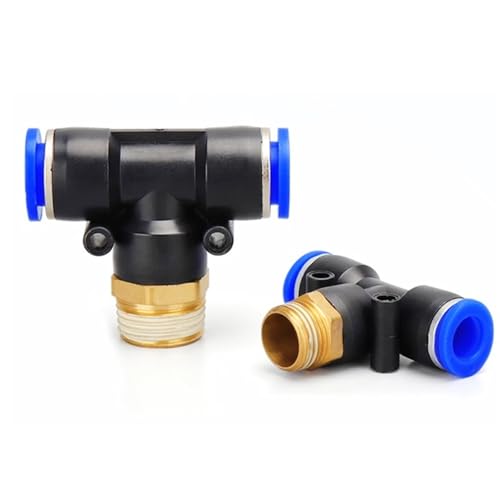 Conector neumático tipo PX PB PD PH con rosca macho para tubos de aire comprimido 5