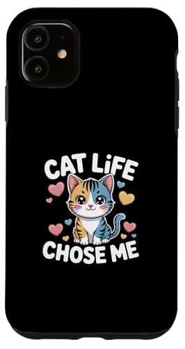 Cat Life Chose Me �X�}�z�P�[�X iPhone 11 �p