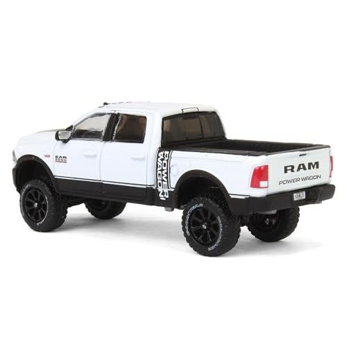 Truck 1/64 Lifted 2017 Ram 2500 Power Wagon Pickup Blanco miniatura 4