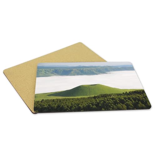 Sets de table souples dessous en liège napperons grand format 39,5x28,5 cm