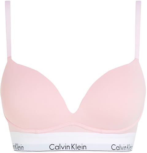 Calvin Klein Damen Push-Up BH Plunge mit Bügel, Rosa (Buff Pink), 85A – Ansicht 5