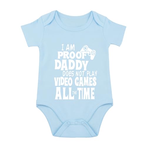 Image of Hi Daddy Bodysuit for Baby Hello Daddy Pregnancy Announcement for Husband I Love Daddys Baby Romper