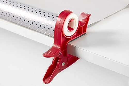 Wrap Buddies | Compact, Simple Gift Wrapping Paper Holder and Organizer (Cherry) - Thumbnail 3
