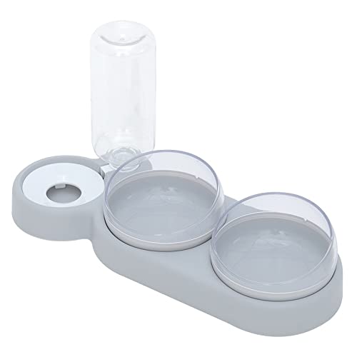 Comedero para Gatos Cuenco de gato for mascotas Alimentador automático for perros Botella de agua potable Alimentador de mascotas Contenedor de agua con soporte Accesorios for mascotas Cuencos de Viaj