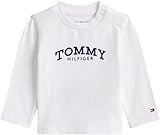 Tommy Hilfiger Newborn MONOTYPE Logo tee L/S KN0KN02147 White (White) 18 Month