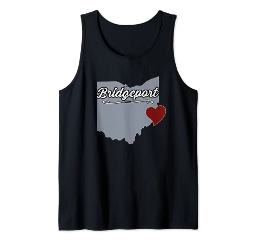 BRIDGEPORT - Ohio | OH City State USA - Ciudad Souvenir - Camiseta sin Mangas